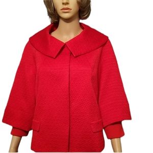 Red Dressy Joseph A. Classic Jacket sz MP